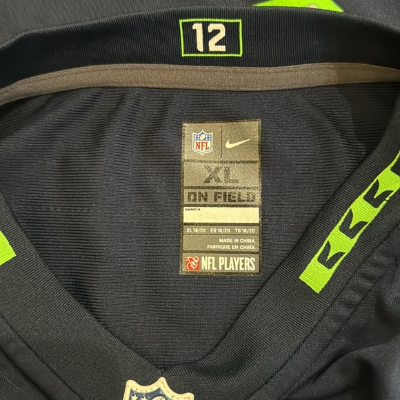 Seahawks Tate 81 jersey - size youth XL 18-20 - Picture 3 of 4